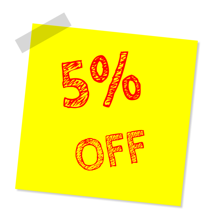 5% Off